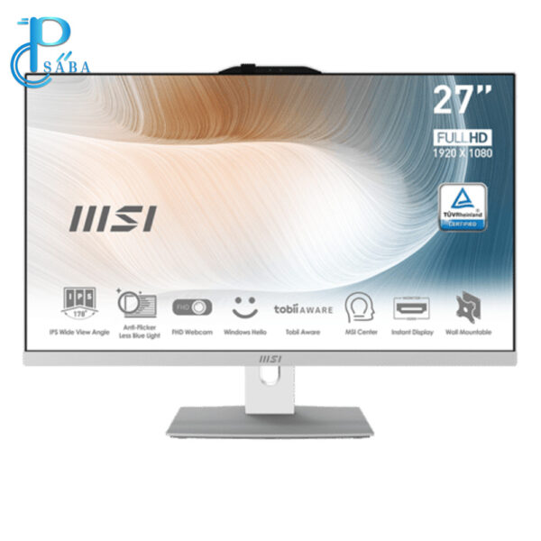 کامپیوتر آل این وان ام اس آی مدل All In One AM272P 13M – i5 1335U 16GB 500GB SSD Intel Iris Xe graphics