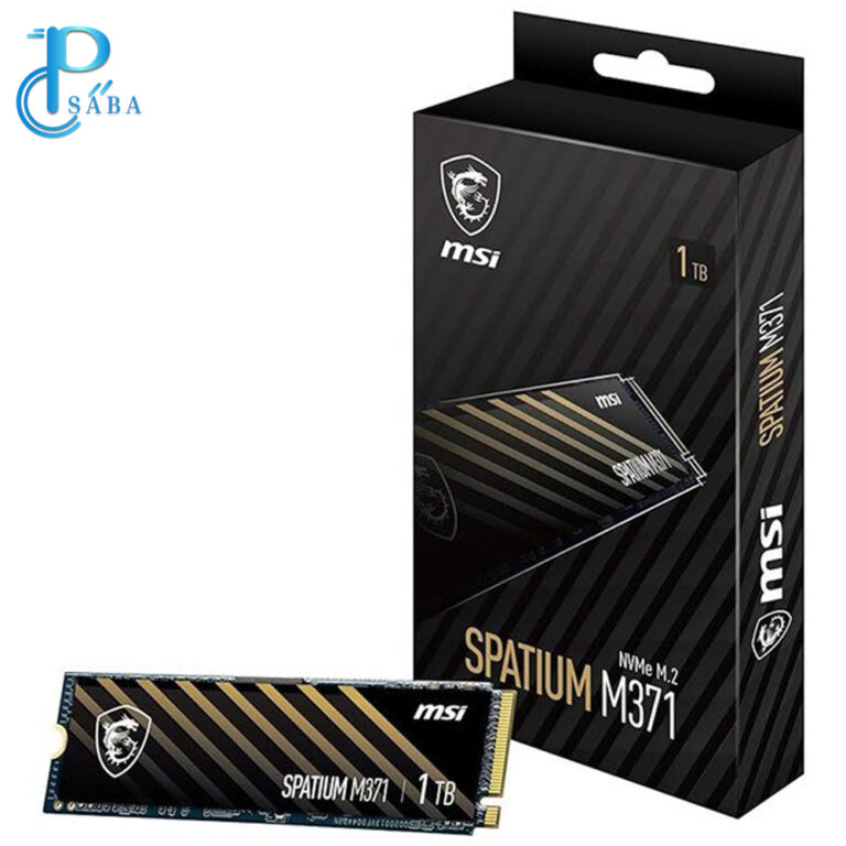 اس اس دی اینترنال ام اس آی مدل SPATIUM M371 1TB NVMe M.2 ظرفیت یک ترابایت