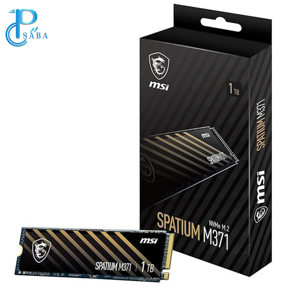 اس اس دی اینترنال ام اس آی مدل SPATIUM M371 1TB NVMe M.2 ظرفیت یک ترابایت اس اس دی اینترنال ام اس آی مدل SPATIUM M371 1TB NVMe M.2 ظرفیت یک ترابایت