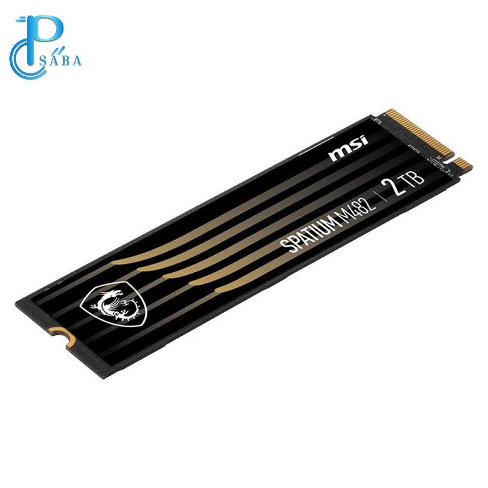 SSD SPATIUM M482 PCLe M.2 2T (1) اس اس دی اینترنال ام اس آی مدل MSI SPATIUM M482 PCIe 4.0 NVMe M.2 ظرفیت 2 ترابایت - Image 1