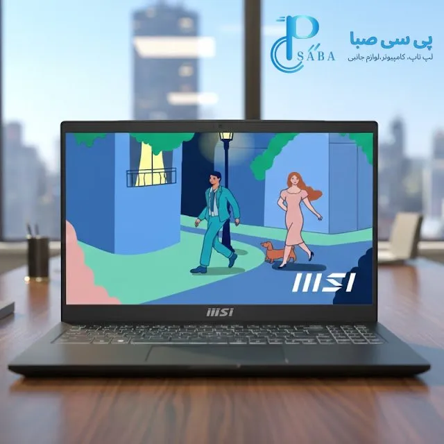 لپ تاپ 15.6 اینچی ام اس آی MSI Modern 15 B12MO i3-1215U 8GB 512GB
