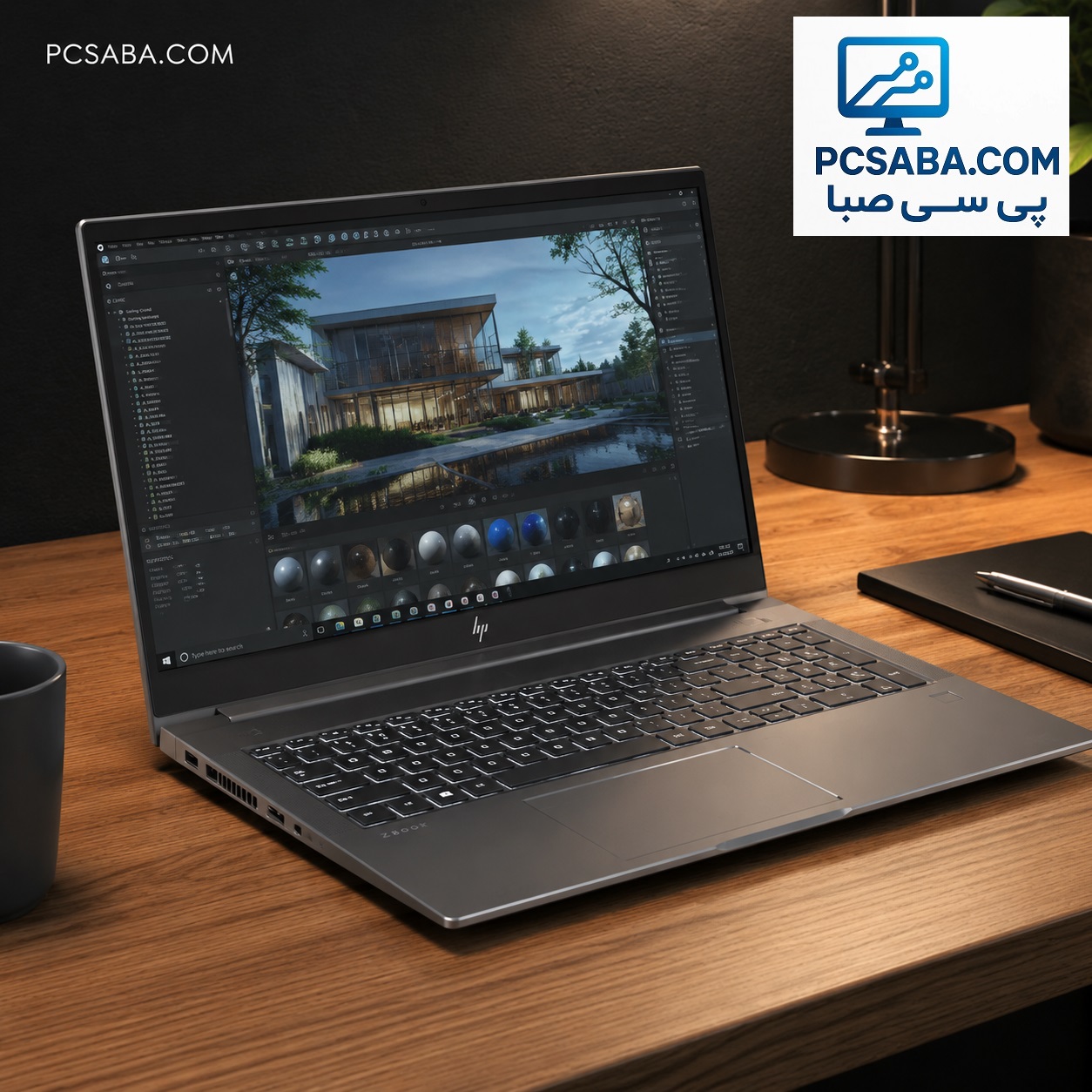 لپ&zwnj;تاپ استوک اچ&zwnj;پی مدل HP ZBook Power G8 i7-11850H RTX A2000 32GB 512GB - Image 4